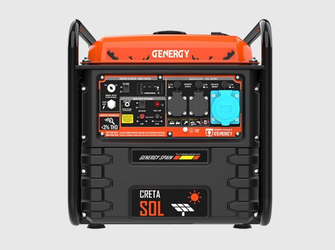 GENERADOR INVERTER 7500W CRETA SOL - APOYO SOLAR