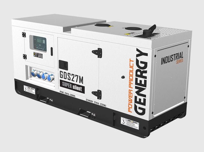 Grupo Electrógeno Genergy GDS27M 27 KVA Monofásico