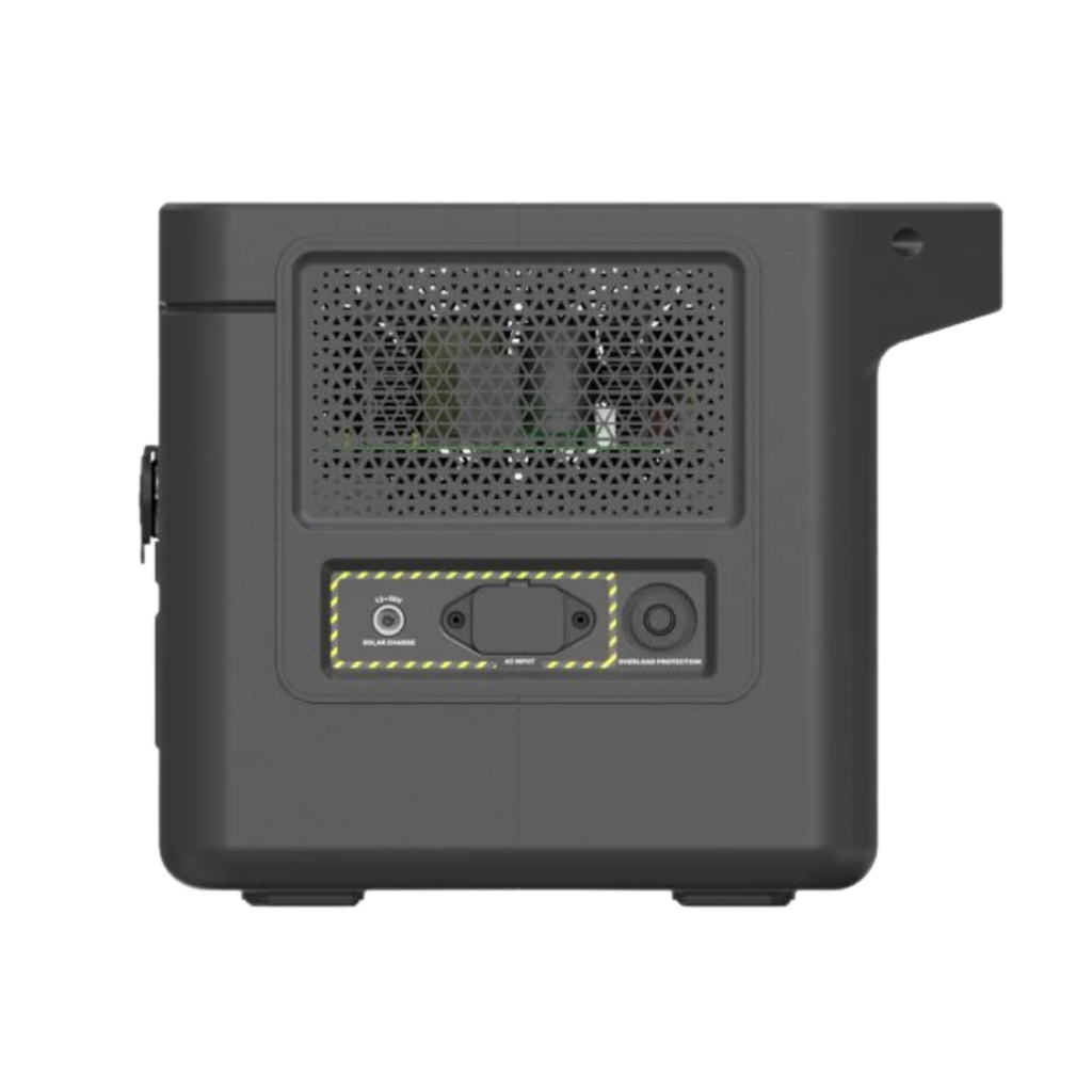 Generador Solar Portatil GZE1012C de 1200W, generador solar silencioso ideal para camping, autocaravanas y respaldo de electrodomésticos en el hogar en caso de emergencias o apagón.