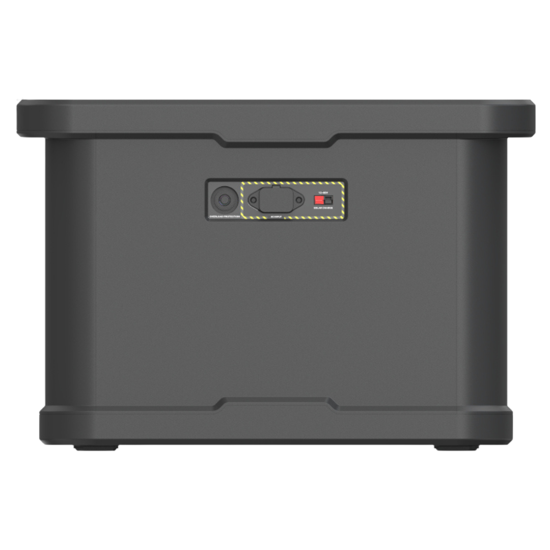 Generador Solar Portátil Genergy GZE 2224 C de 2400W, silencioso para total cobertura ante apagones o emergencias en el hogar, camping y eventos al aire libre.