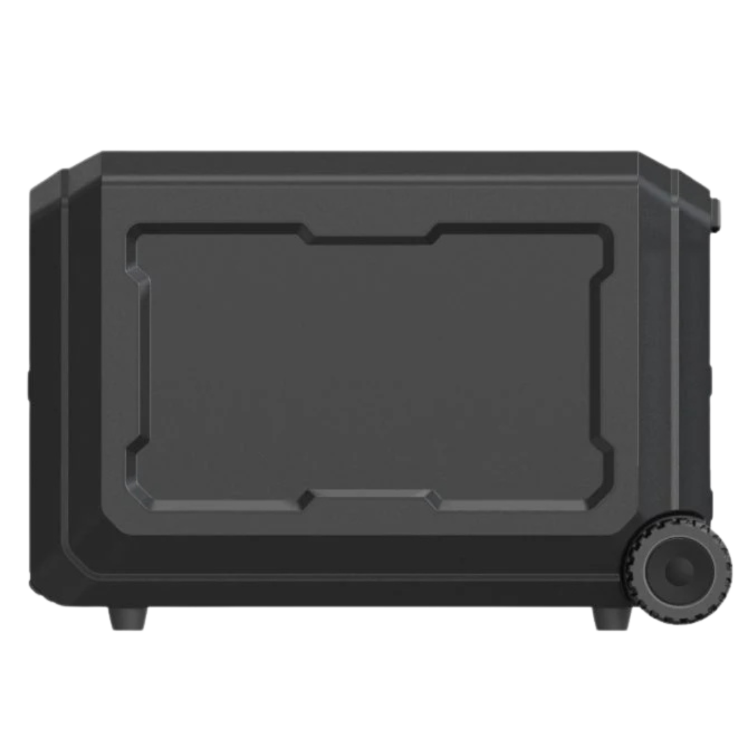 Generador Solar Portatil Genergy GZE 3036-E de 3600W para respaldo de aparatos médicos críticos y total cobertura de emergencia ante apagones en el hogar y suministro eléctrico en camping o exteriores.  