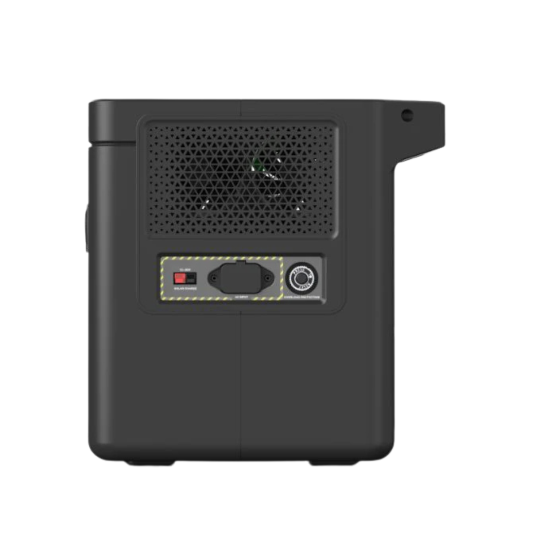 Generador Solar Portatil GZE1515-C de 1500W, generador solar silencioso ideal para camping, autocaravanas y respaldo de electrodomésticos en el hogar en caso de emergencias o apagón.