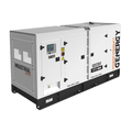  Vista frontal Grupo Electrógeno Genergy GDS200T 204kVA (163kW) Trifásico idóneo para grandes plantas y telecomunicaciones.