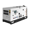 Vista Frontal:
Grupo electrógeno trifásico Genergy GDS20T 20kVA insonorizado, idóneo para telecomunicaciones, pequeñas granjas y comercios.