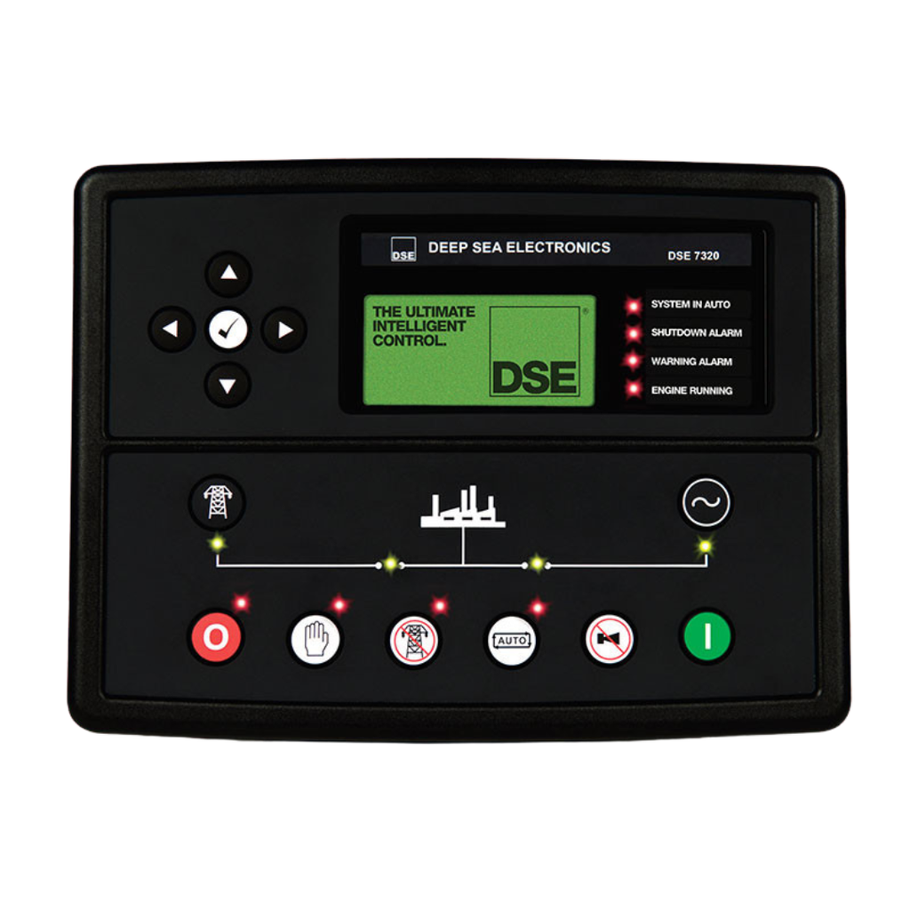 Controlador digital Sea DSE 7320 AMF de serie en el 
Grupo Electrógeno Genergy GDS27M