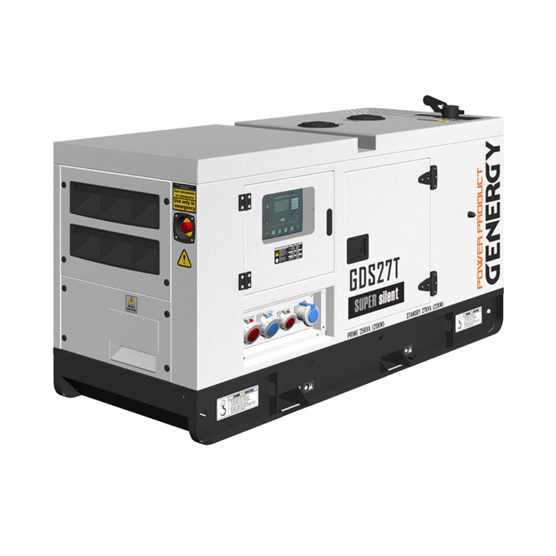 Grupo Electrógeno Genergy GDS27T 27 KVA Trifásico