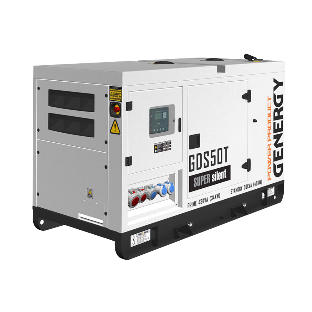 Grupo Electrógeno Genergy GDS50T 47 KVA Trifásico