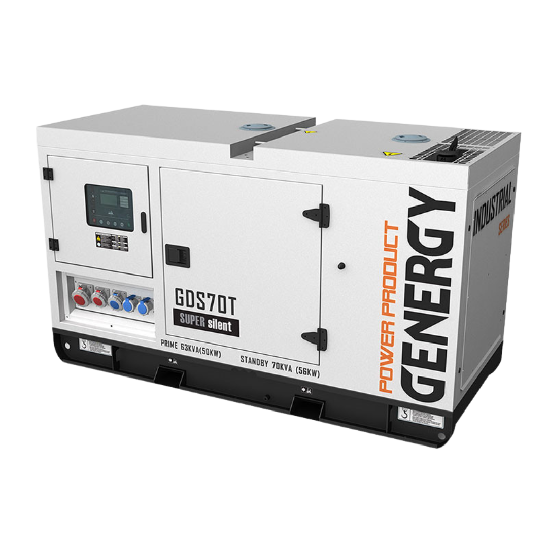 Grupo Electrógeno Genergy GDS70T 69 KVA Trifásico