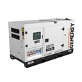 Vista Frontal:
Grupo electrógeno trifásico Genergy GDS70T 69kVA insonorizado, ideal para
suministro de emergencia en industrias, comercios y granjas.