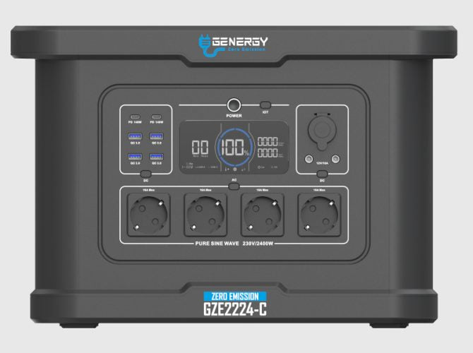GENERADOR SOLAR PORTÁTIL GZE-2224 [C]