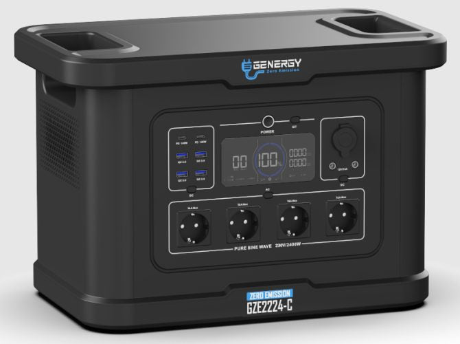 GENERADOR SOLAR PORTÁTIL GZE-2224 [C]