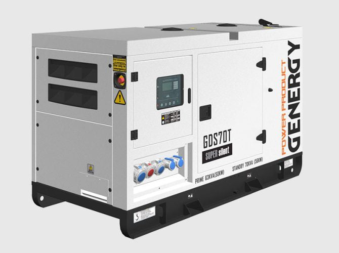 Grupo Electrógeno Genergy GDS70T 69 KVA Trifásico