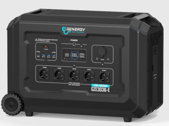 Generador Solar Portátil Genergy GZE-3036