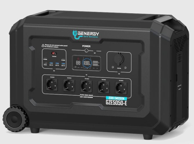 Generador Solar Portátil Genergy GZE-5050 5000W