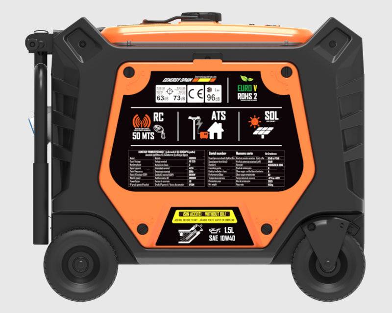 GENERADOR INVERTER / DRON 10500W JAVA RC-SOL-ATS