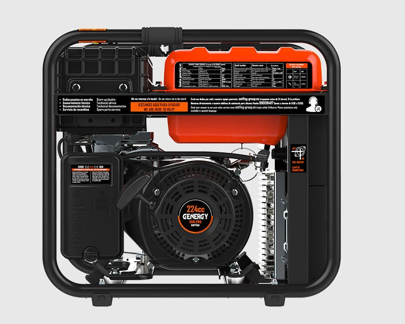 GENERADOR INVERTER 3800W RODAS